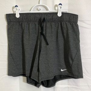 Nike Dri-fit Athletic Shorts.   Medium.  Dark gray
